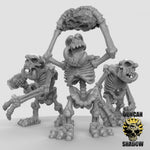 Skeleton Stone Troll Resin Miniature for DnD | Tabletop Gaming