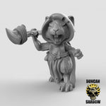 Mousle Rangers with Spears Resin Miniature for DnD | Tabletop Gaming