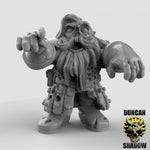 Zombie Dwarfs Resin Miniature for DnD | Tabletop Gaming