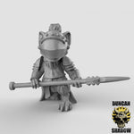 Mousle Knights with Spears Resin Miniature for DnD | Tabletop Gaming