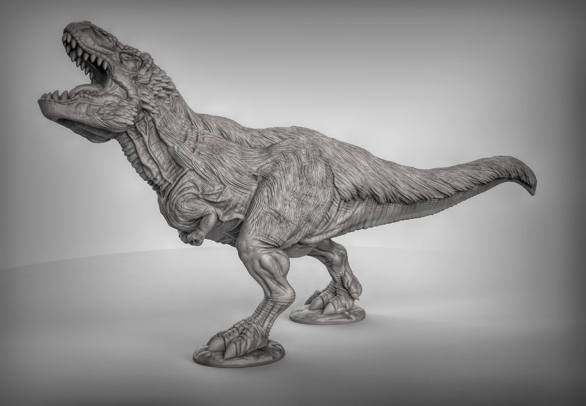 Feathered Tyrannosaurus Dinosaur Resin Model for Dungeons & Dragons | Board RPGs