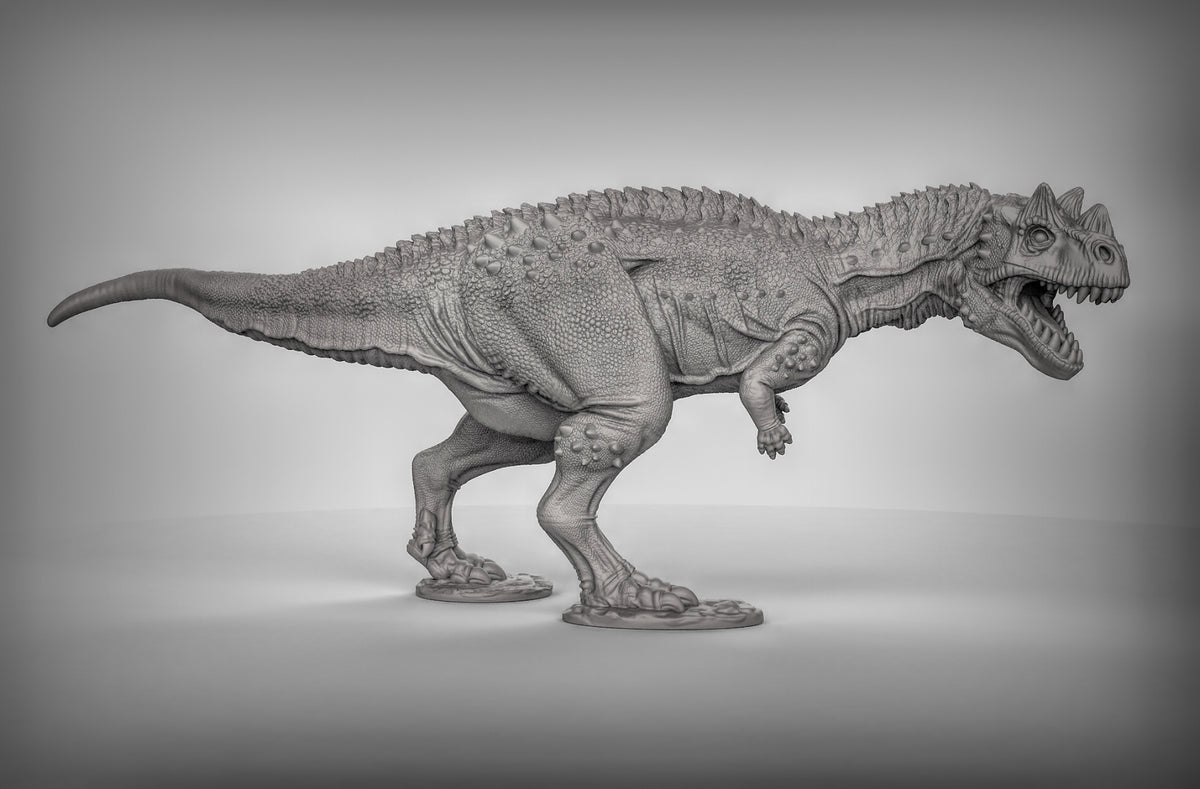Ceratosaurus Dinosaur Resin Miniatures for DnD | Tabletop Gaming