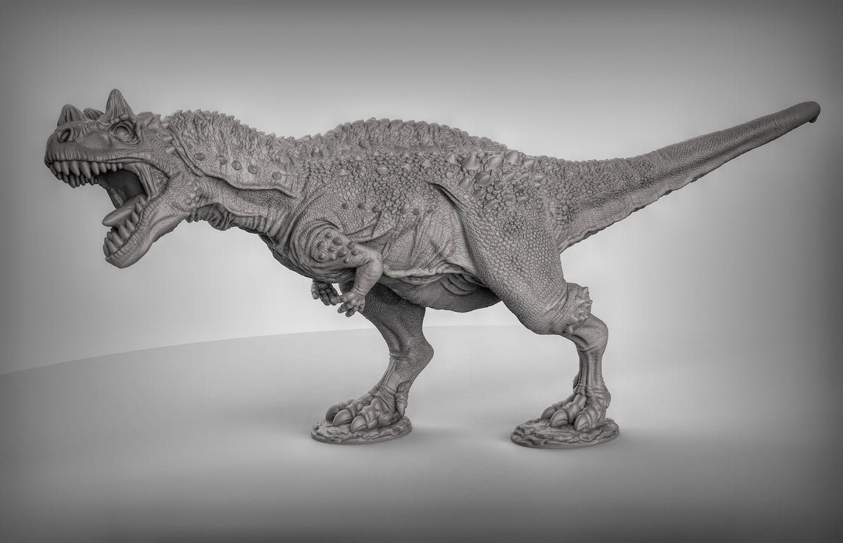 Ceratosaurus Dinosaur Resin Miniatures for DnD | Tabletop Gaming