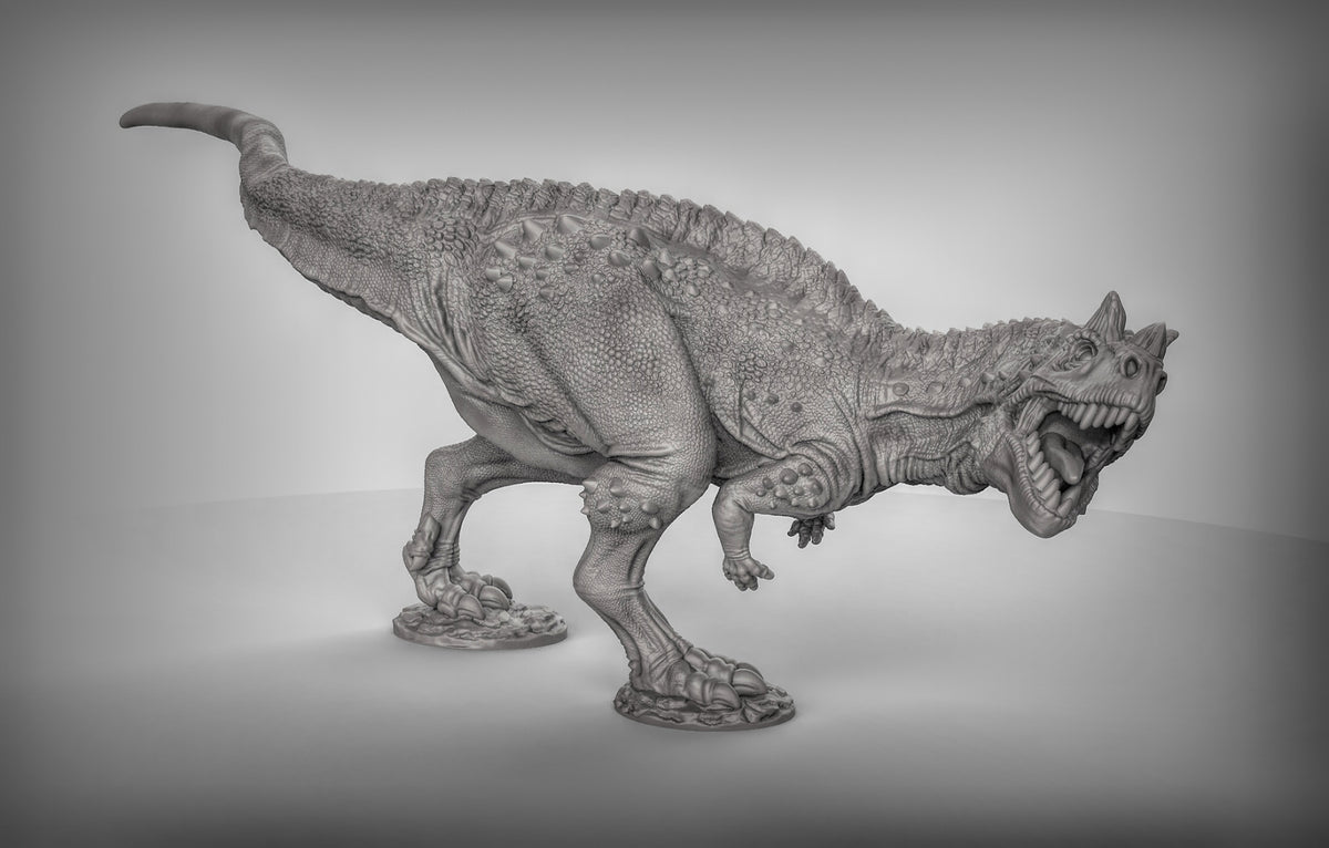 Ceratosaurus Dinosaur Resin Miniatures for DnD | Tabletop Gaming