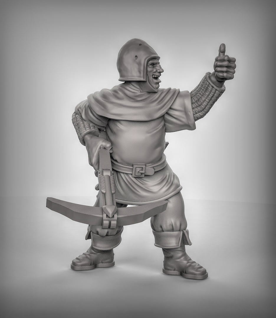 Happy Guards Resin 3D Models for Dungeons & Dragons & Board RPGs
