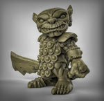 Goblins with Hand Weapons Resin 3D Models for Dungeons & Dragons & Board RPGs