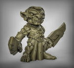 Goblins with Hand Weapons Resin 3D Models for Dungeons & Dragons & Board RPGs
