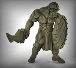 Orc's with Swords and Shields Resin Miniature for DnD | Tabletop Gaming