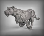 Lions Resin 3D Models for Dungeons & Dragons & Board RPGs