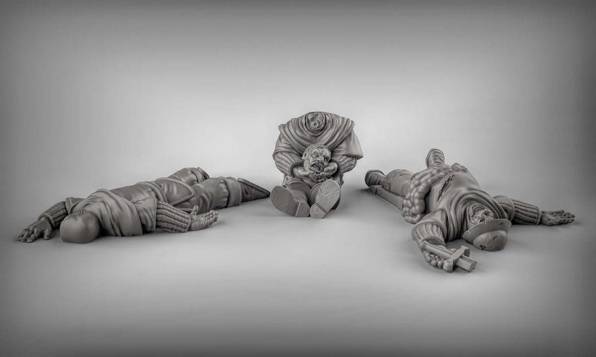 Dead Guards Resin 3D Models for Dungeons & Dragons & Board RPGs