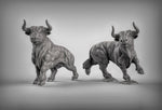 Bulls Resin 3D Models for Dungeons & Dragons & Board RPGs