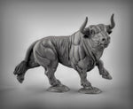 Bulls Resin 3D Models for Dungeons & Dragons & Board RPGs