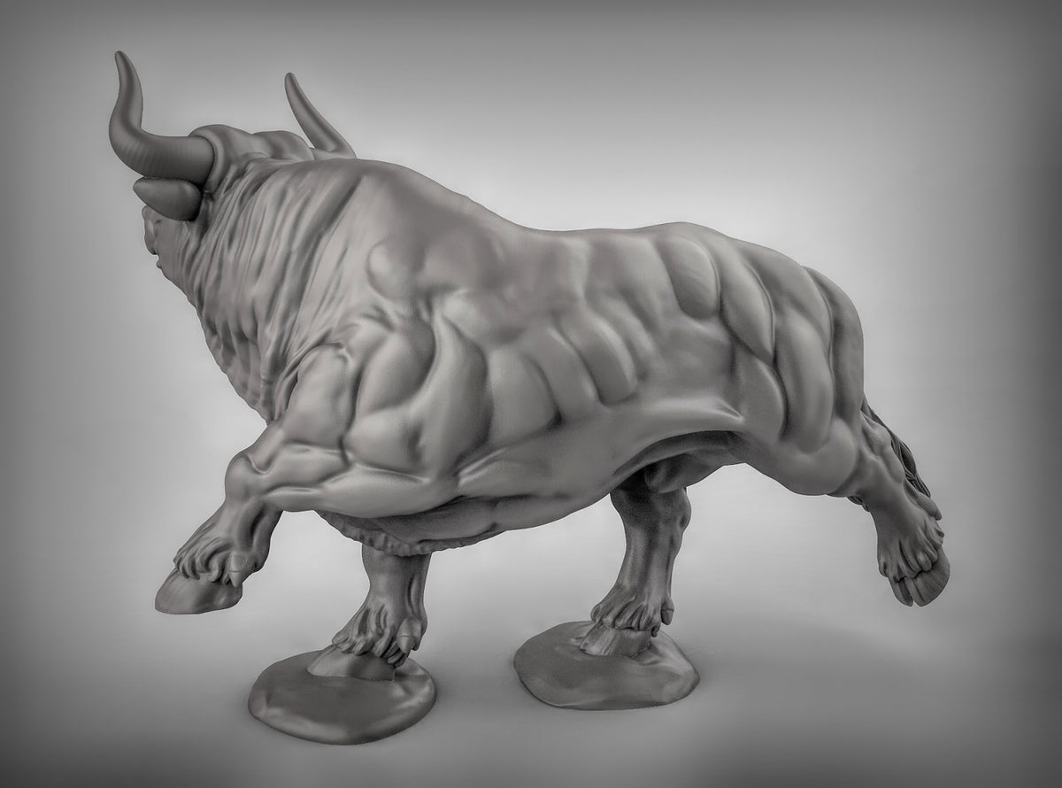 Bulls Resin 3D Models for Dungeons & Dragons & Board RPGs