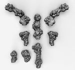 Plague Walls Resin 3D Models for Dungeons & Dragons & Board RPGs