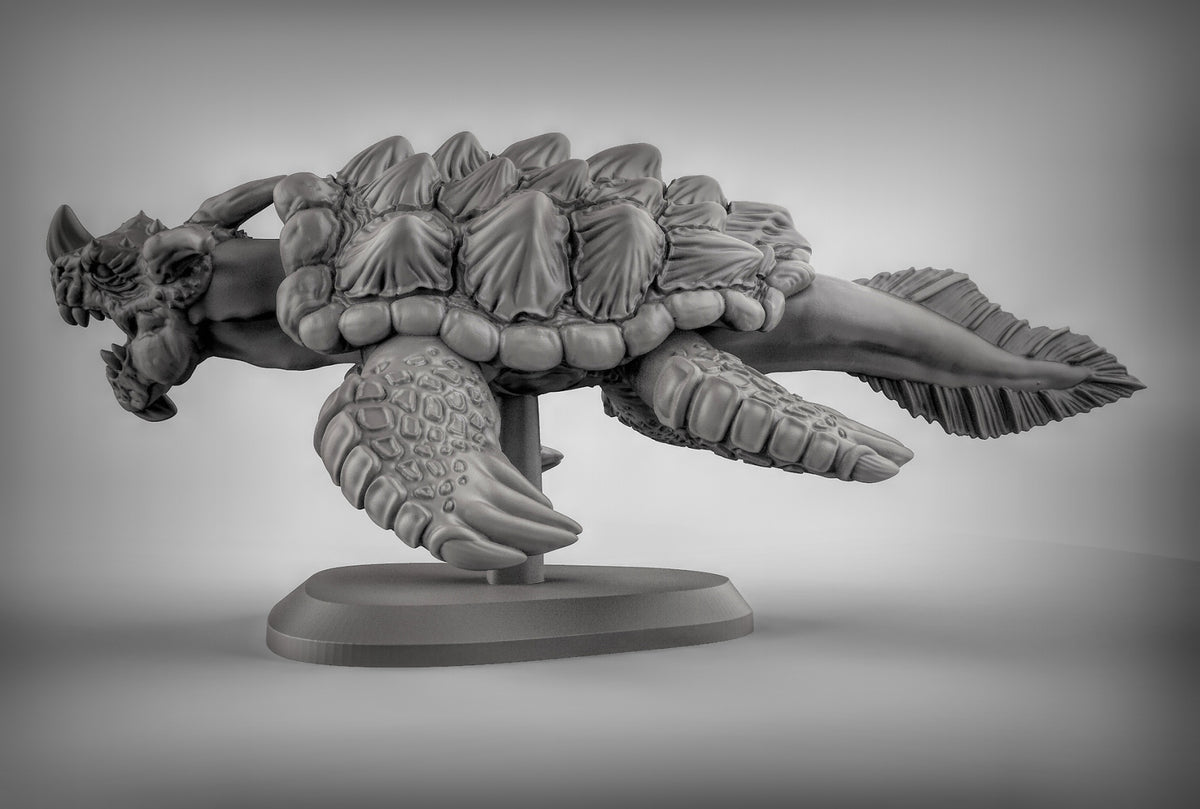 Dragon Turtles Resin 3D Models for Dungeons & Dragons & Board RPGs