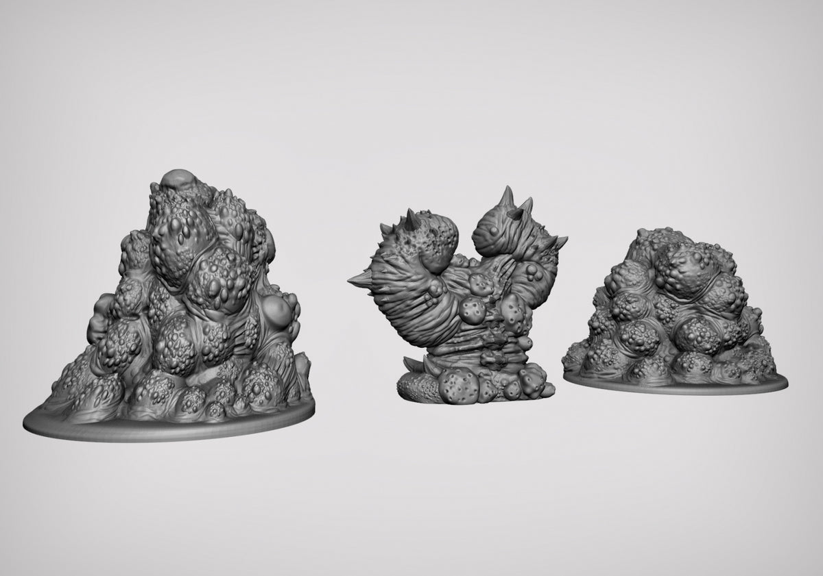 Plague Terrain Scatter 1 Resin Miniature for DnD | Tabletop Gaming