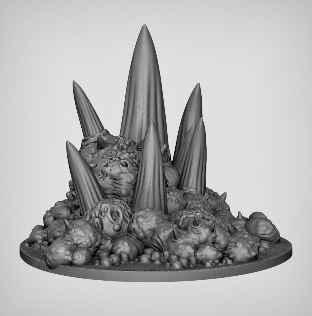 Plague Terrain Scatter 2 Resin Miniature for DnD | Tabletop Gaming