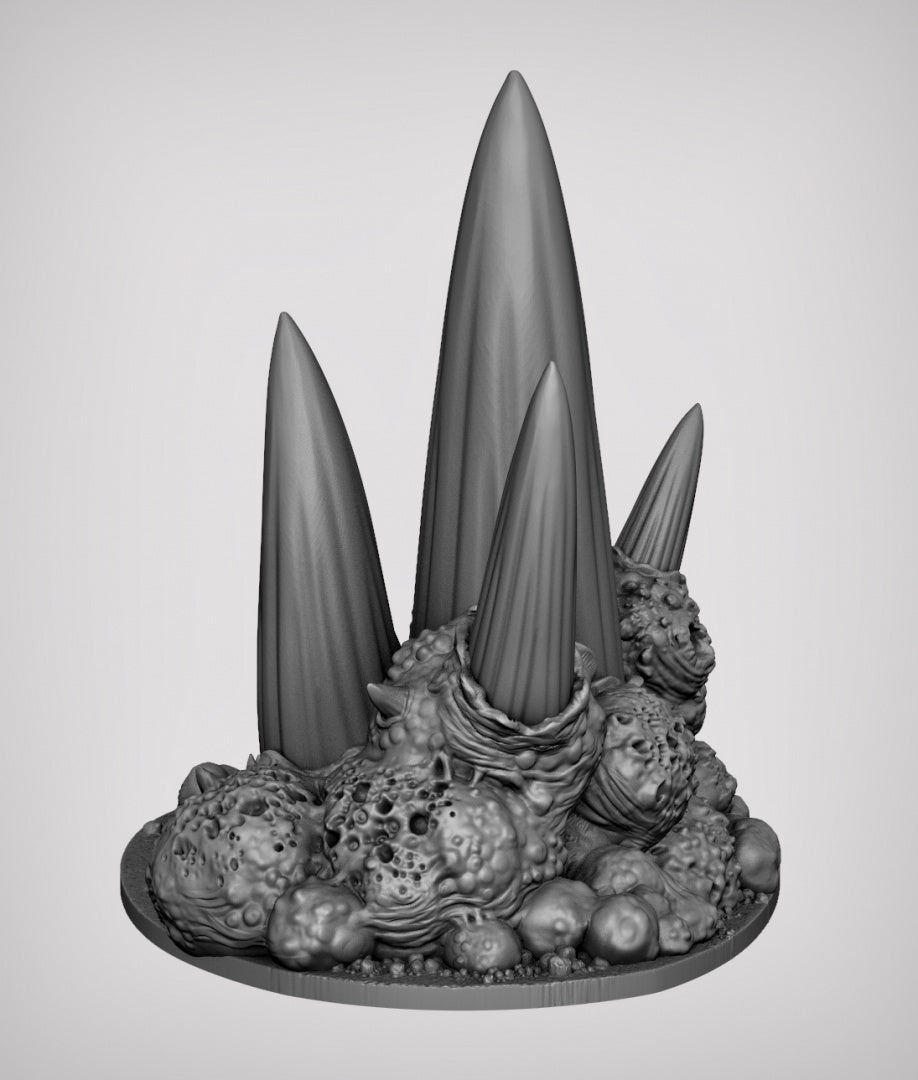 Plague Terrain Scatter 2 Resin Miniature for DnD | Tabletop Gaming