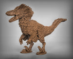 Velociraptor Dinosaur Resin Miniature for DnD | Tabletop Gaming