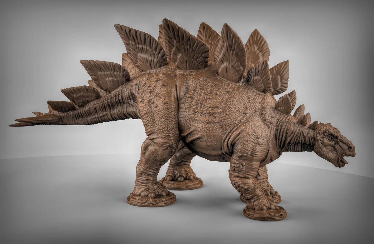 Stegosaurus Dinosaur Resin Miniature for DnD | Tabletop Gaming