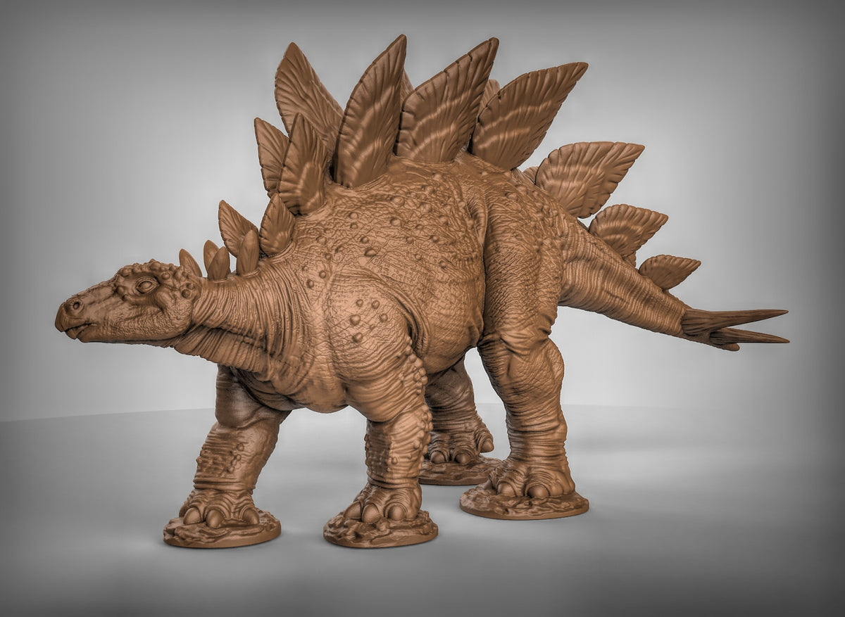 Stegosaurus Dinosaur Resin Miniature for DnD | Tabletop Gaming
