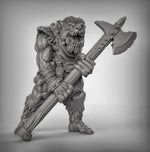 Bugbears with Halberds Resin 3D Models for Dungeons & Dragons & Board RPGs