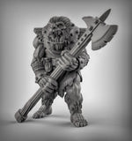 Bugbears with Halberds Resin 3D Models for Dungeons & Dragons & Board RPGs
