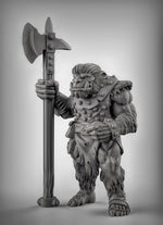 Bugbears with Halberds Resin 3D Models for Dungeons & Dragons & Board RPGs