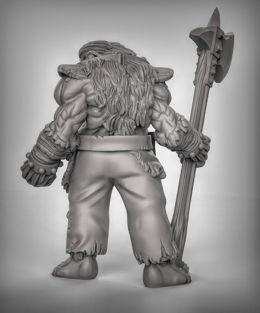 Bugbears with Halberds Resin 3D Models for Dungeons & Dragons & Board RPGs