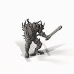 Warforged Fighter - Pit Fighter Champion Miniature