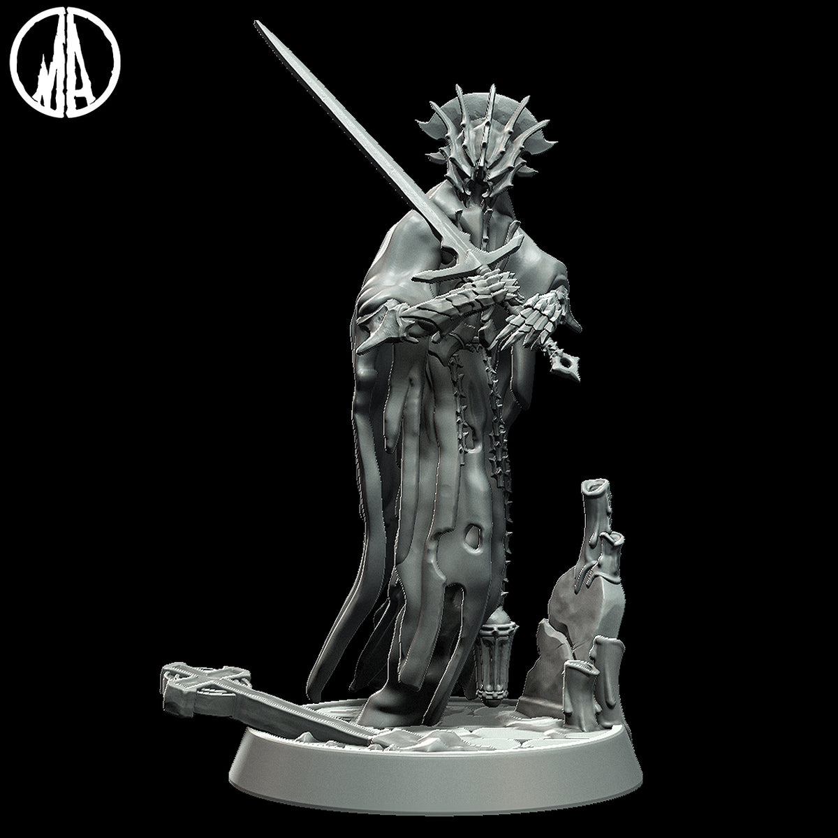 Restless Shadow | 32mm Scale Resin Model | From the Lost Souls Collection