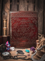 Dungeon Master (Refillable) Real Leather Notebook | Journal | Sketchbook | Campaign Log