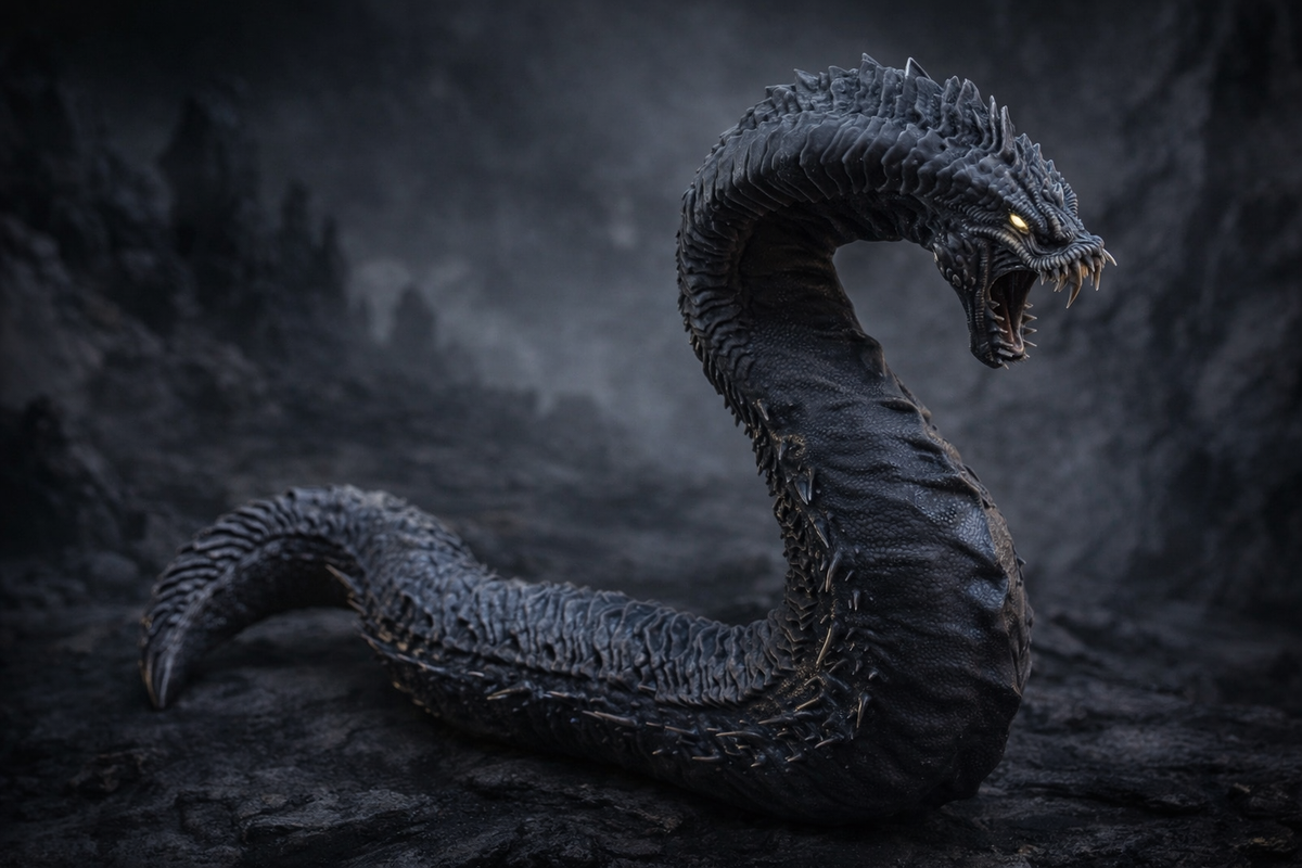 Jörmungandr Midgard Serpent - EPIC Scale Model
