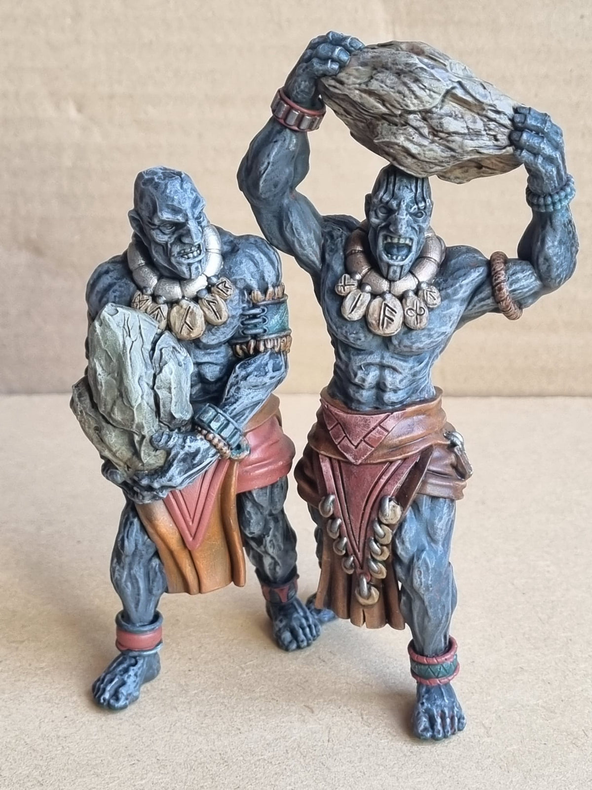 Stone Giants (Pair) Resin Miniature for DnD | Tabletop Gaming I Warhammer I Pathfinder