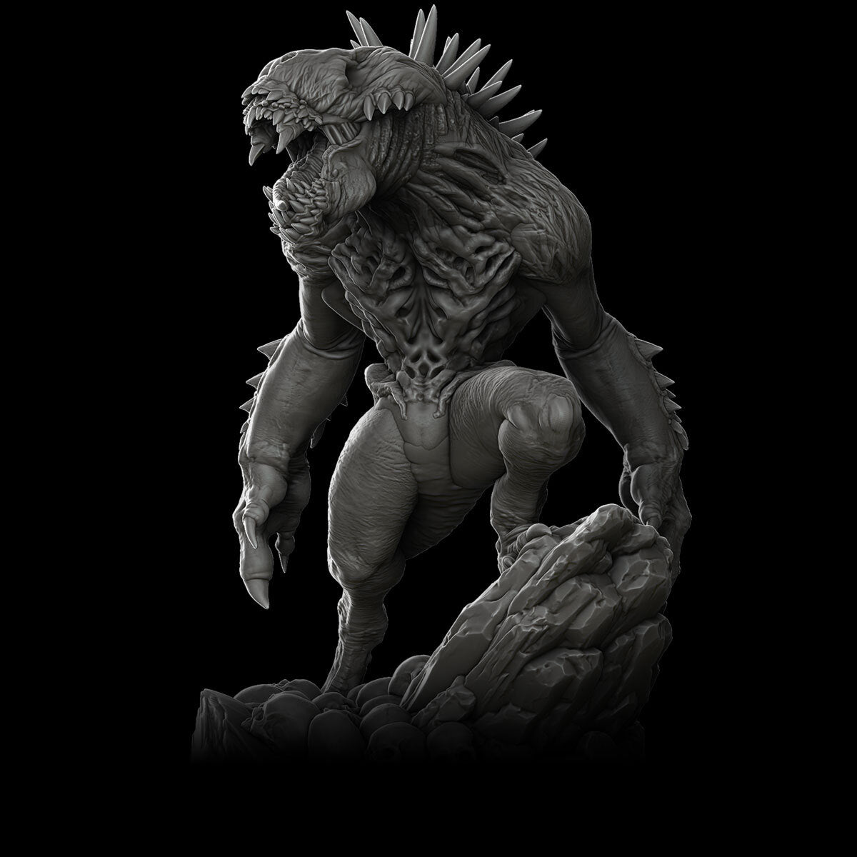 GROULER - 3D Miniature Model | Dungeons and Dragons | Pathfinder | RPG