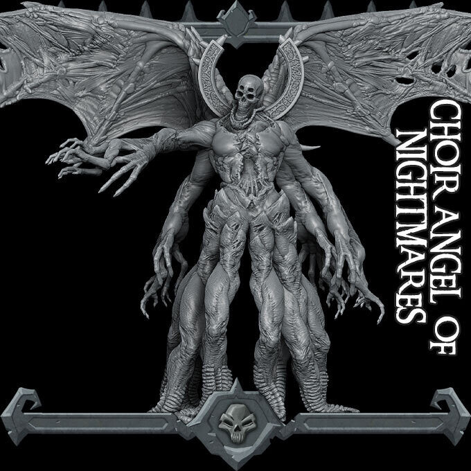 CHOIR ANGEL OF NIGHMARE - EPIC Model Miniature Kit | Dungeons and Dragons I Table Top Gaming I Pathfinder