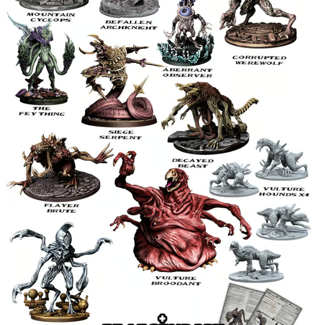 ABERRANT OBSERVER - RPG Darkheim Collection | Dungeons and Dragons Models | Epic Miniatures l 3D Printed Resin Figurines l Grimdark Mini