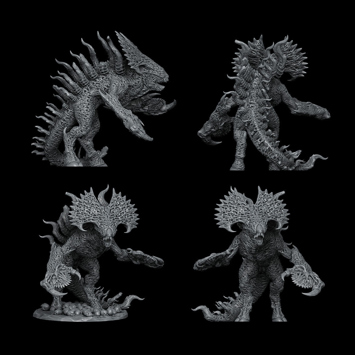 EVISCERCLAW - 3D Miniature Model | Dungeons and Dragons | Pathfinder | RPG