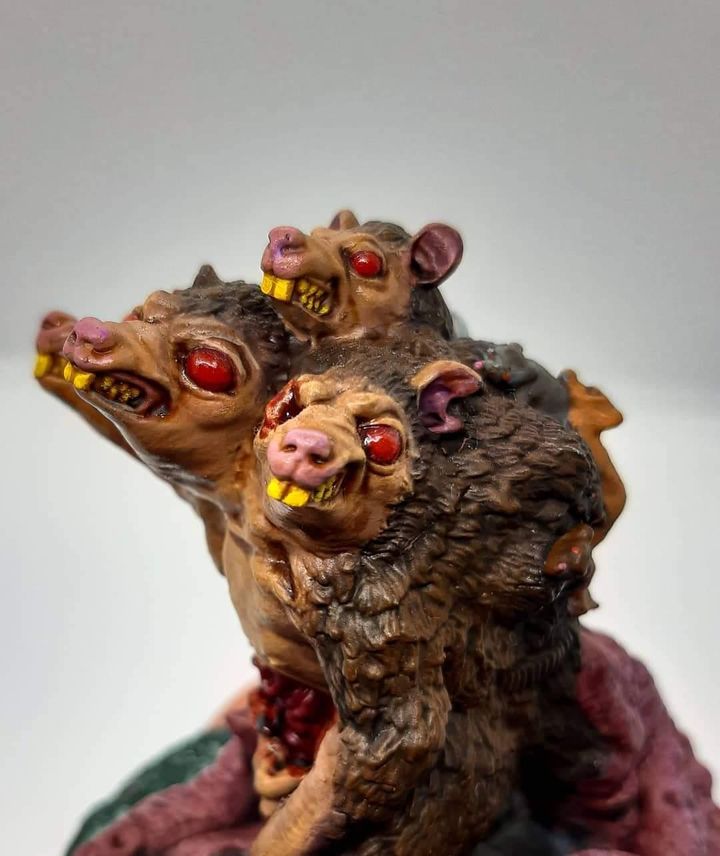 RAT KING - Miniature | All Sizes | Dungeons and Dragons | Pathfinder | War Gaming