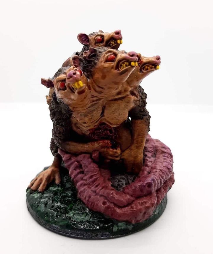 RAT KING - Miniature | All Sizes | Dungeons and Dragons | Pathfinder | War Gaming