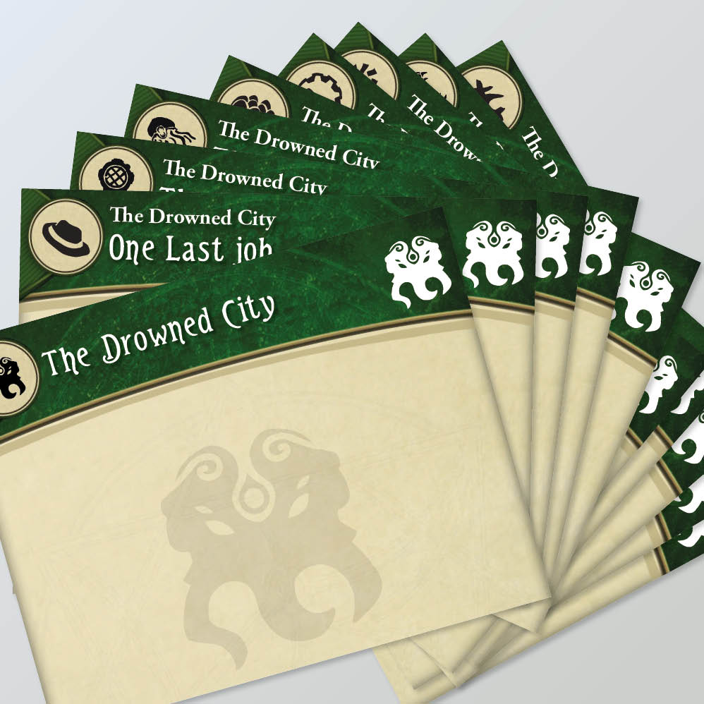 The Drowned City Arkham Horror LCG Deck Box Dividers