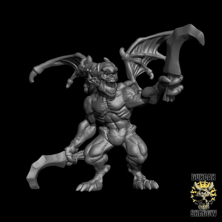 Imps with Swords x3 Resin Miniature Models for DnD | Tabletop Gaming I Halloween