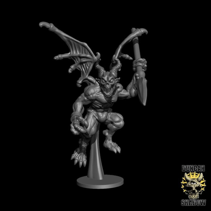 Imps with Spears x3 Resin Miniature Models for DnD | Tabletop Gaming I Halloween