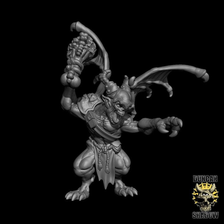 Imps with Clubs x3 Resin Miniature Models for DnD | Tabletop Gaming I Halloween