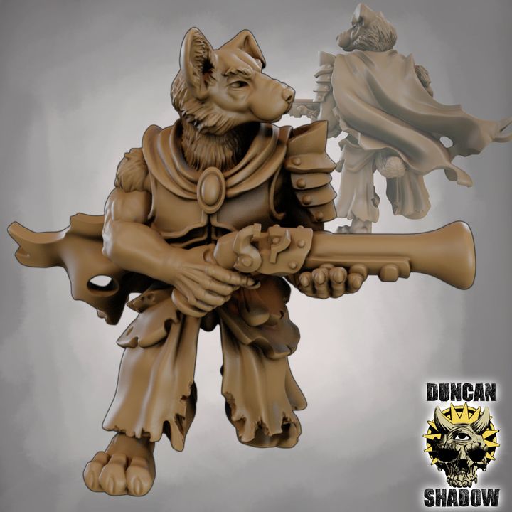 Dog Folk with Guns - Image 3