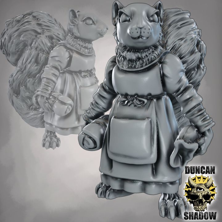 Female Squirrels Npc's Town folk - Image 2