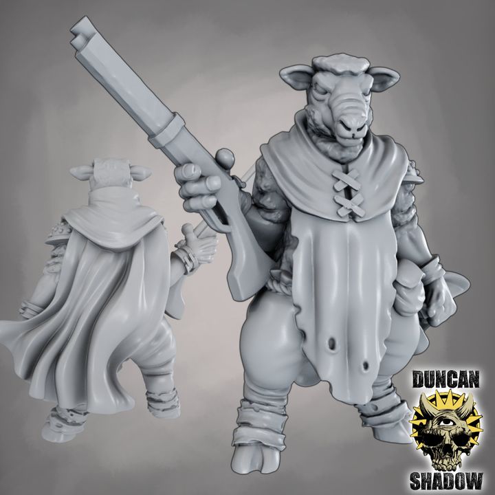 Sheep Folk with Rifles - Image 4