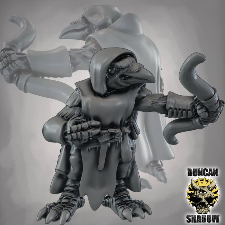 Crow Folk with Bows - Image 2
