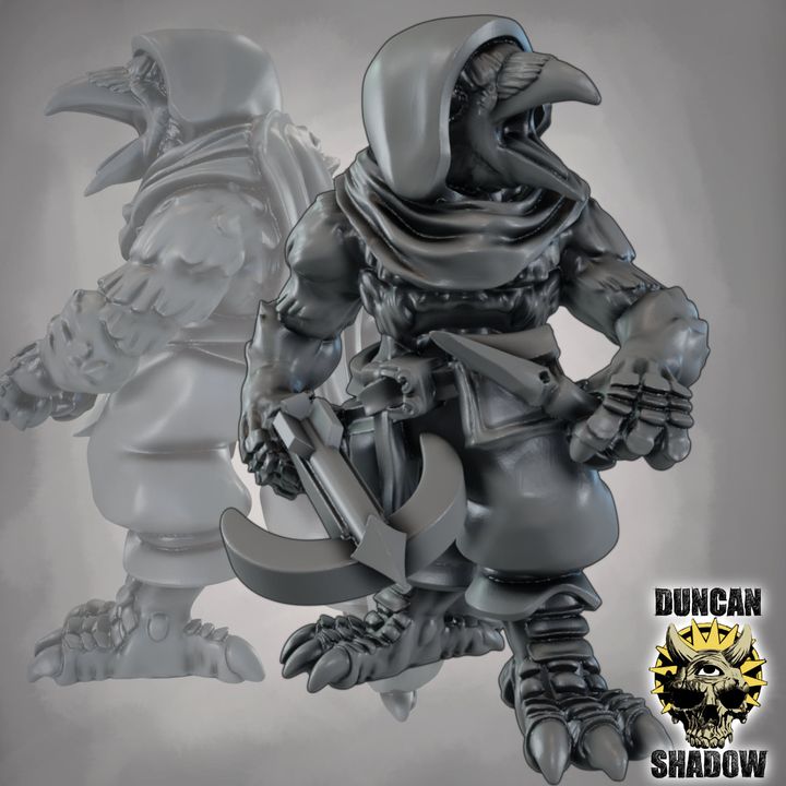Crow Folk with Hand Crossbows - Image 2