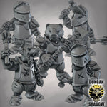 Badger folk Knights with Mauls - Image 1